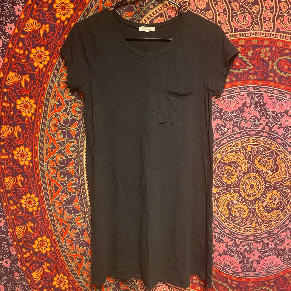 Black tshirt dress